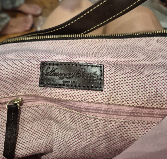 Dooney & Bourke Brown Classic Shoulder Bag - Picture 2 of 5